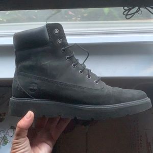 Black Timberland boots